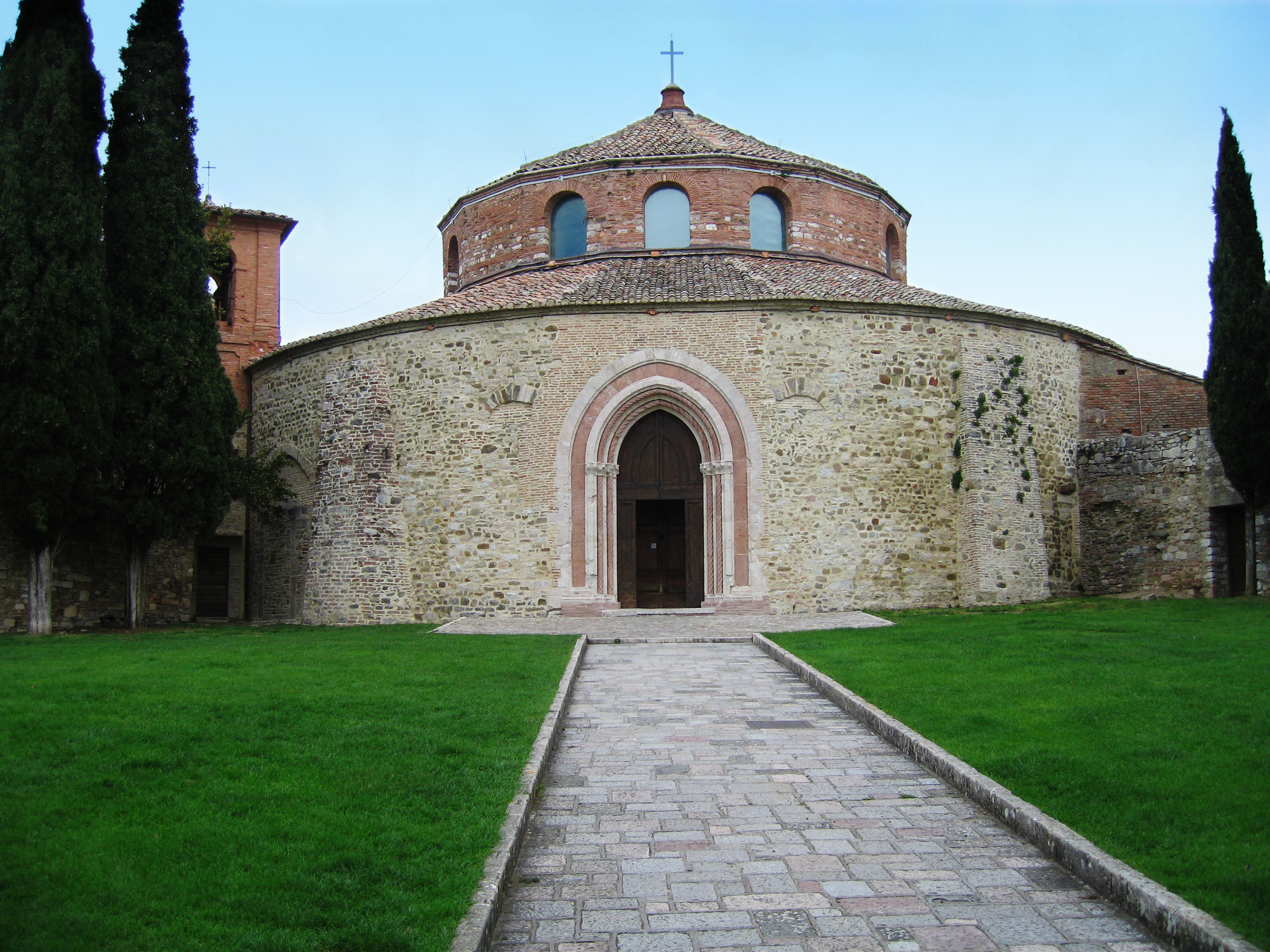The church San Michele Arcangelo in Perugia, Italy. 